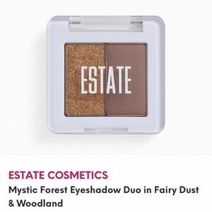 NEW … ESTATE COSMETICS Mystic Forest Eyeshadow Duo